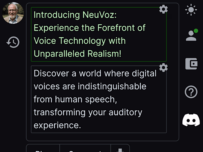 NeuVoz - Cutting-Edge AI Voice Generation w/ Assistant