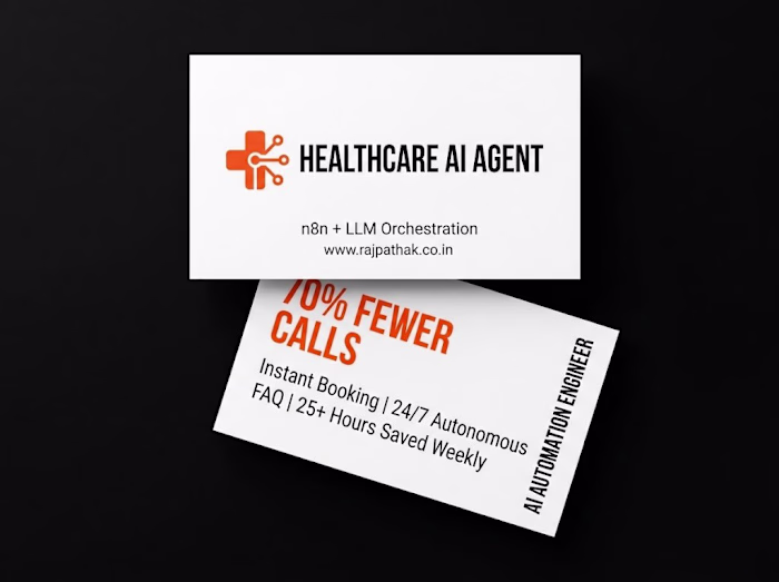 Healthcare Appointment Assistant – AI + Automation Project