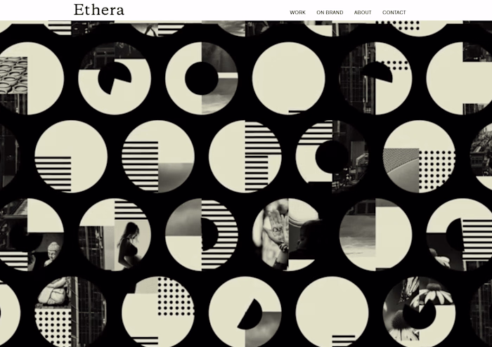 Ethera Creative Studio Website Development