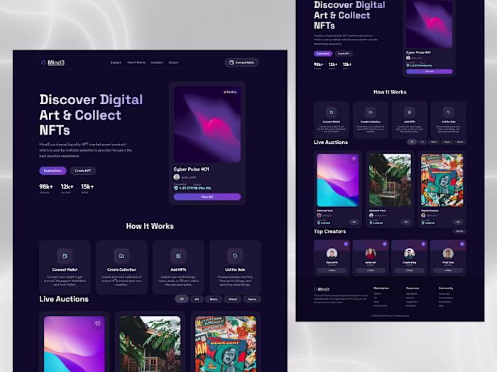 NFT marketplace