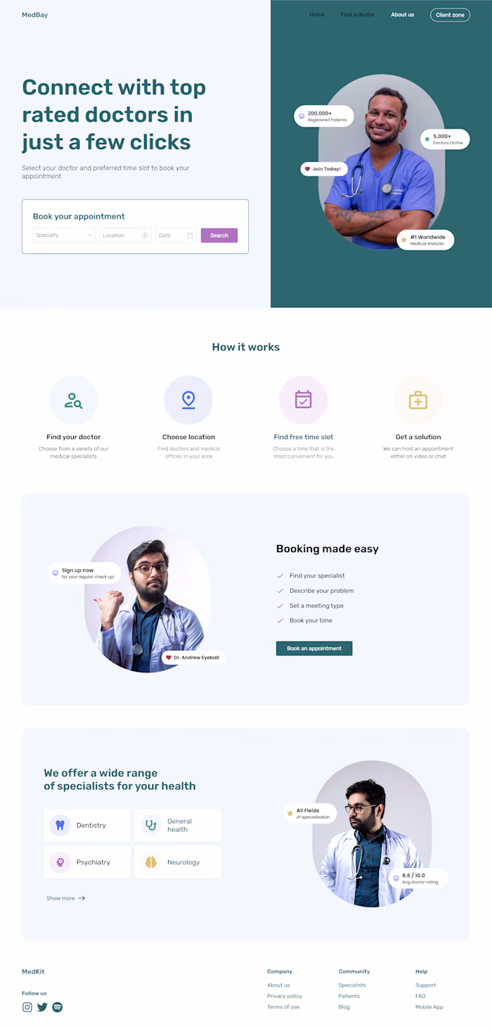 Medical website 