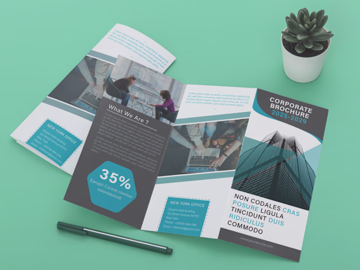 Trifold BrochureTemplate.