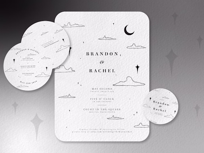 Wedding set curated for Brandon