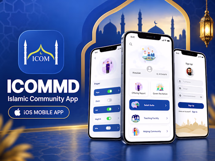 Community Engagement & Spiritual Utility App - ICOMMD