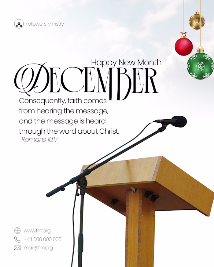 Pick your Favourite. New Month Social Media Flyers for Decem...