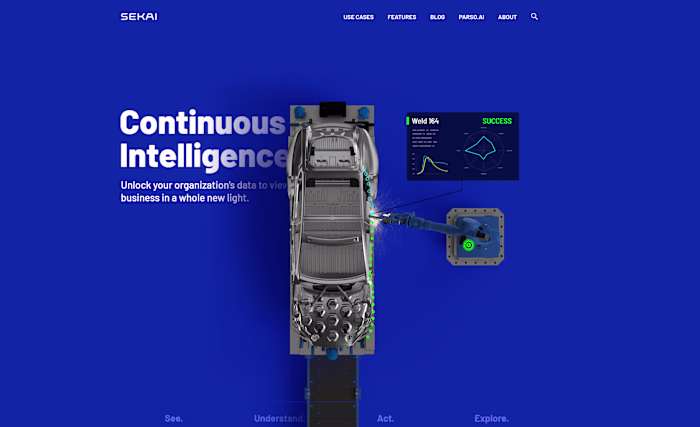 UI/UX Design of a 3D interactive models website