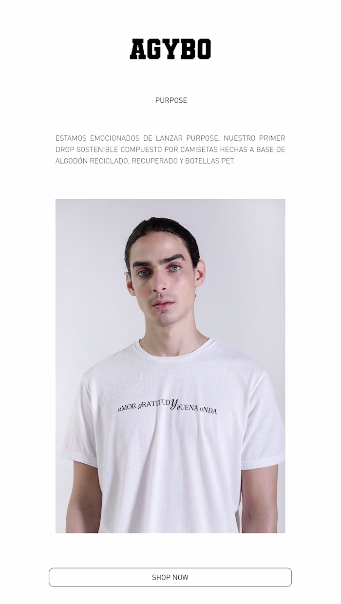AGYBO | NEW DROP | EMAIL MARKETING DESING | DIGITAL ADS |