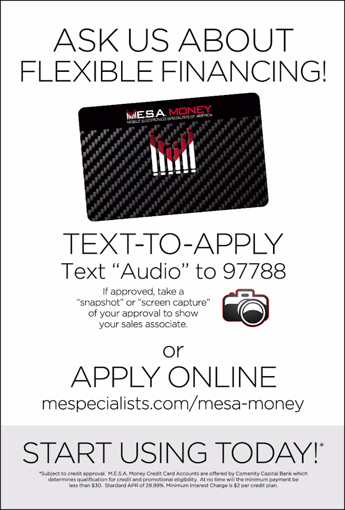 M.E.S.A. Money Advertising Campaign