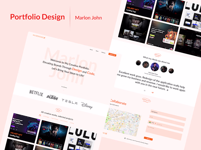 Marlon John (Portfolio Website)