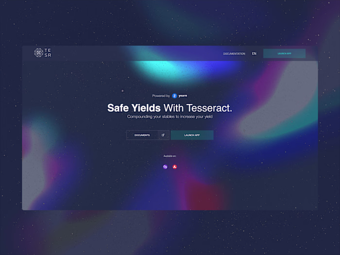 Product Design | Tesseract Finance