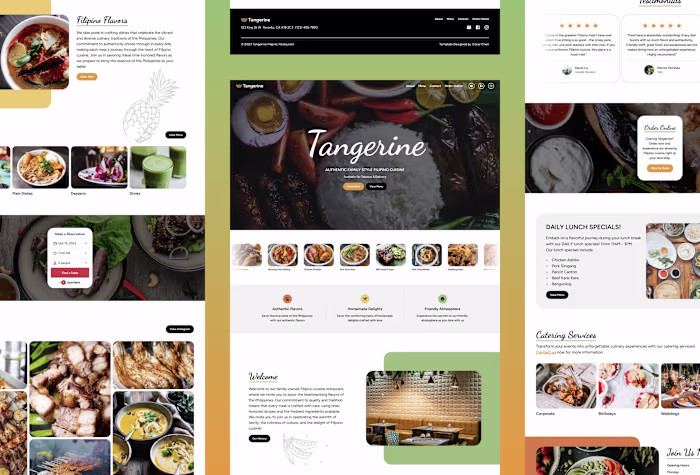 Tangerine - Framer Template