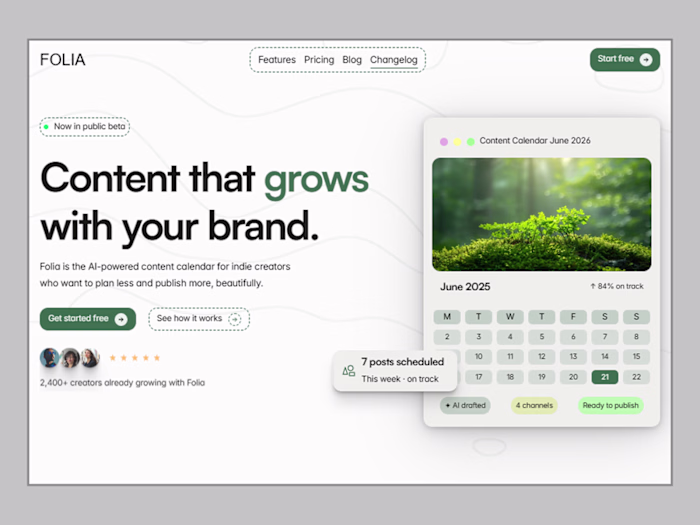 AI-Driven Content Calendar SaaS: Enhance Your Publishing Eff...