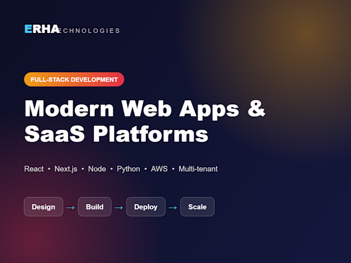 Full-Stack Web App & SaaS Platform Development