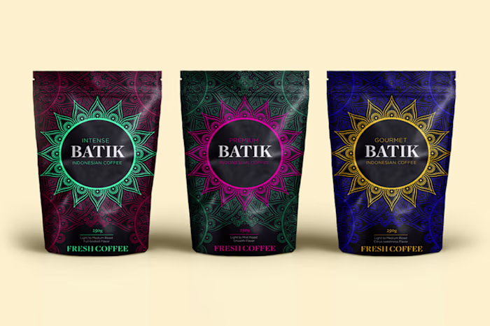 Branding - Batik: Indonesian Coffee