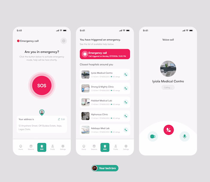 Project: SOS Emergency Flow —