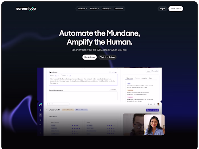 Development of Screenloop's Responsive Website