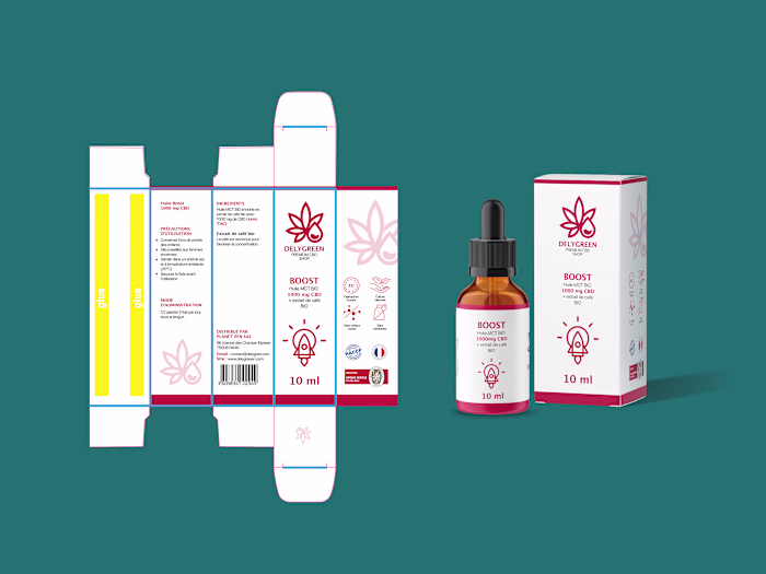 Packaging produit for Delygren compaign
