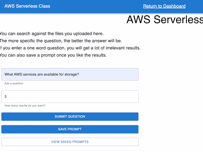 Ask My Files