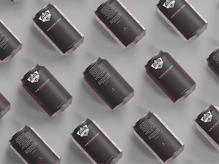 Smirnoff Black Packaging Design