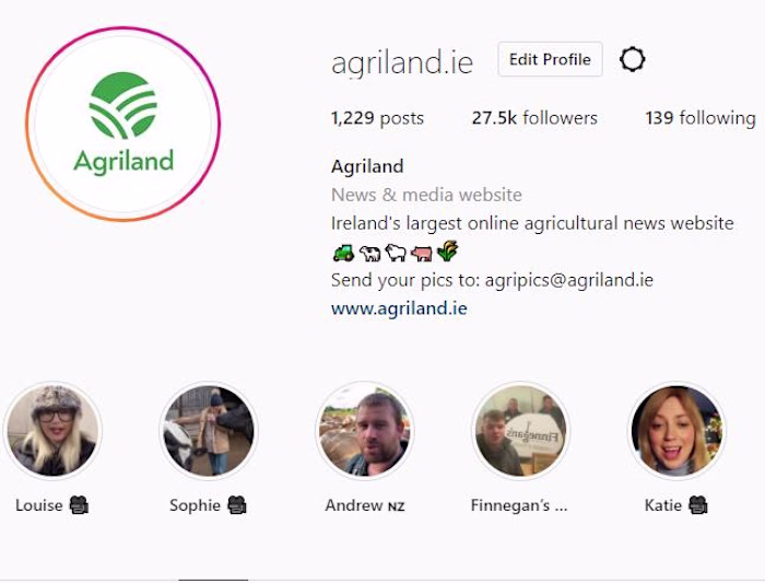 Agriland Social Media Takeovers