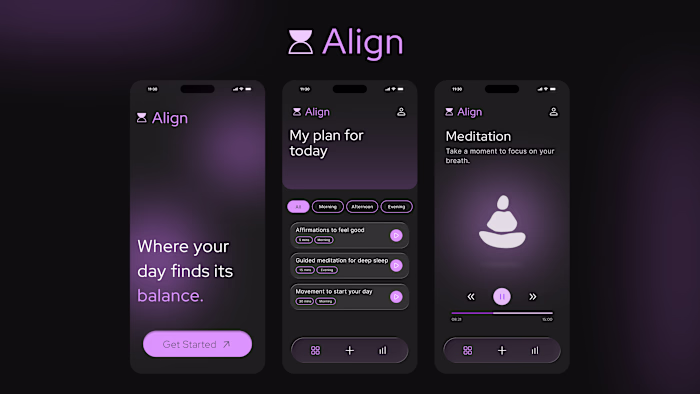 Align App UX/UI Design Project