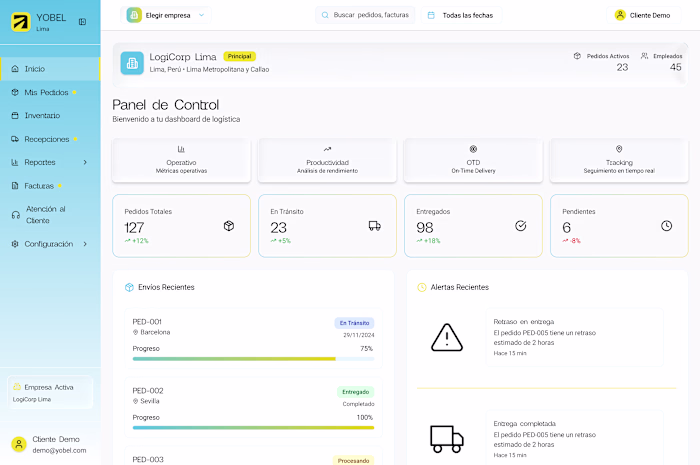 Yobel Client Portal — B2B