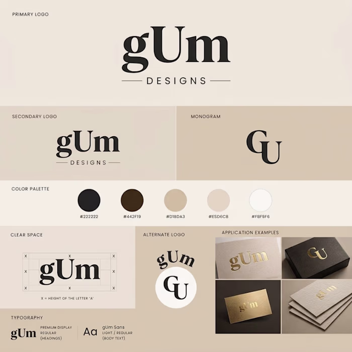 Premium Brand Identity & Bold