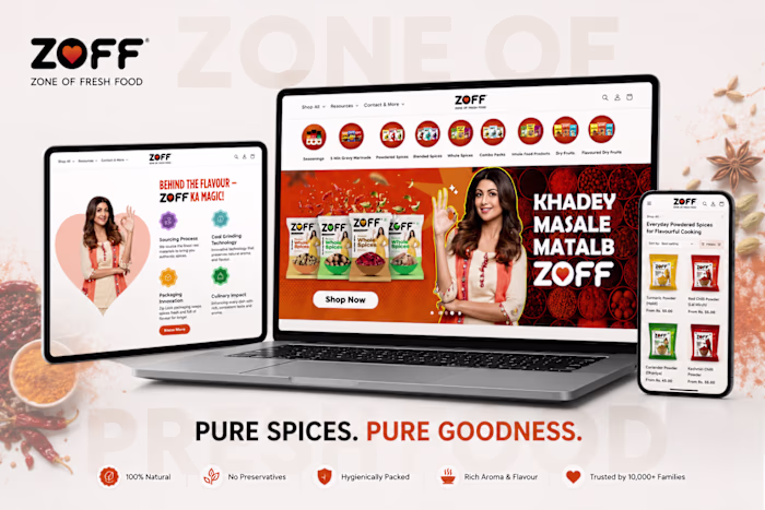 Zoff Foods: Indian Spices &