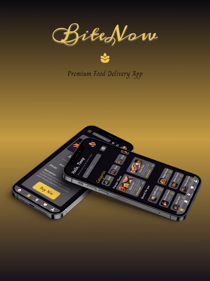 :BiteNow — Food Delivery App
A
