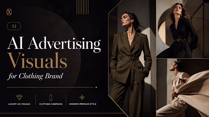 AI Advertising Visuals for Clothing Brand