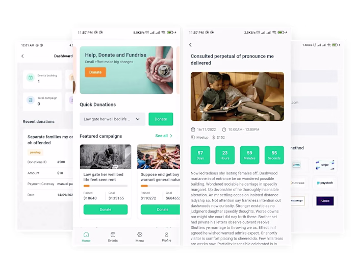 I made this crowdfunding platform in 2023 in a local Job. Wi...