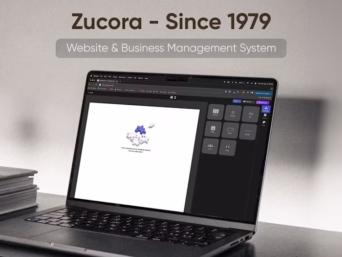 Zucora - Since 1979 | Website and Business Management System