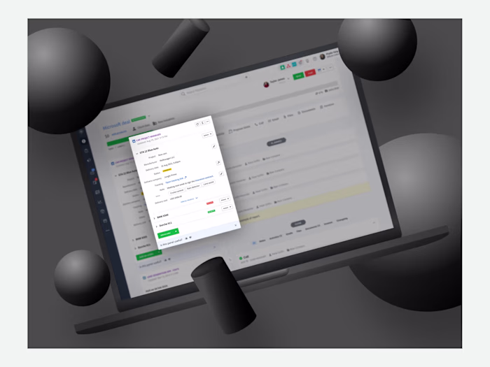 Making Pipedrive's app panels actionable