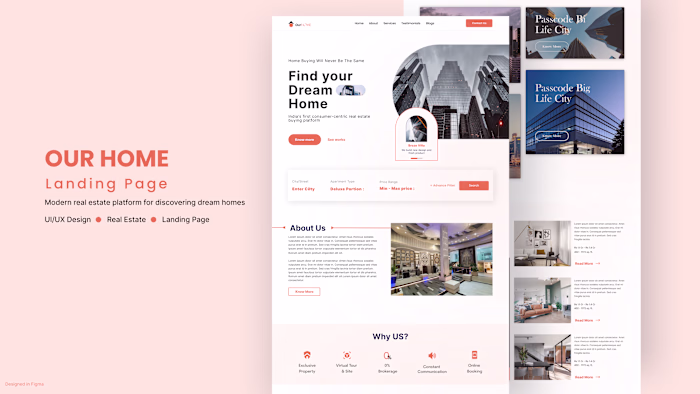 Project Overview
OurHome is a modern