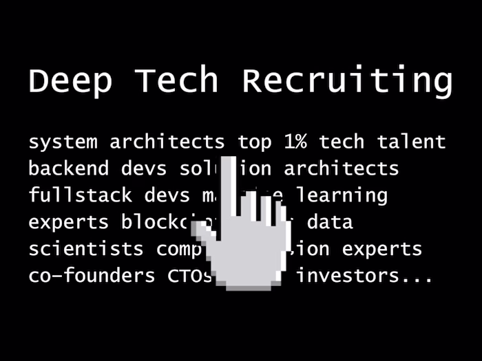 Co-led deep tech recruiting agency