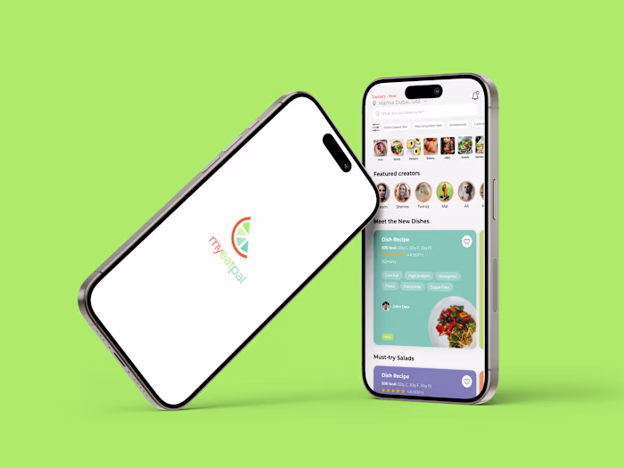 Streamlining User Interface for MyEatPal app