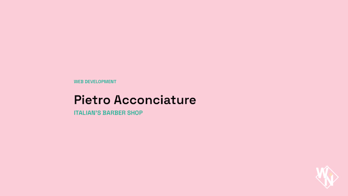 Pietro Acconciature Varese — booking-first salon site