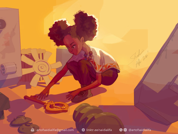The Lost Key: An Illustrated Story