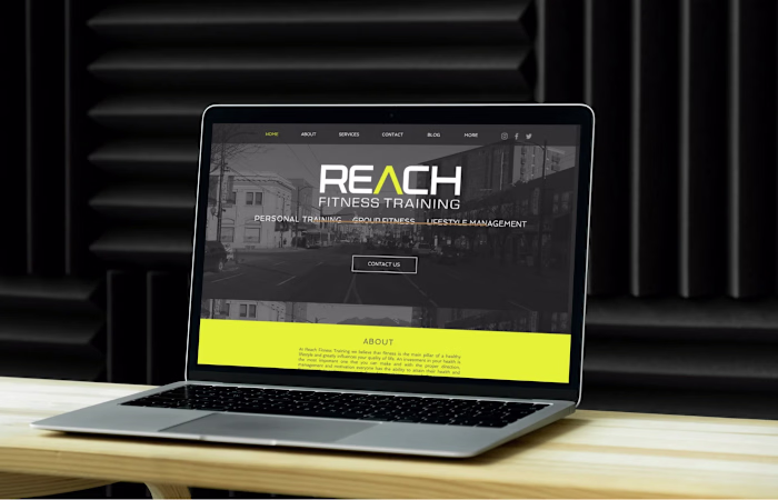 Wix Fitness Website