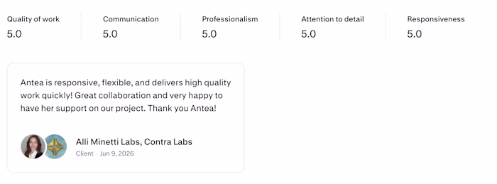 Photography Project for Contra Labs