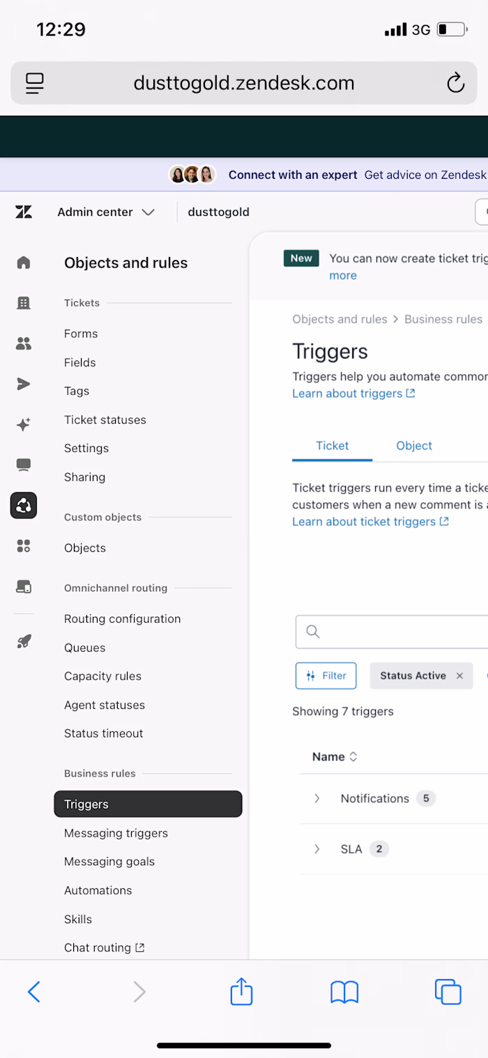 Zendesk Support Ticket Management &
