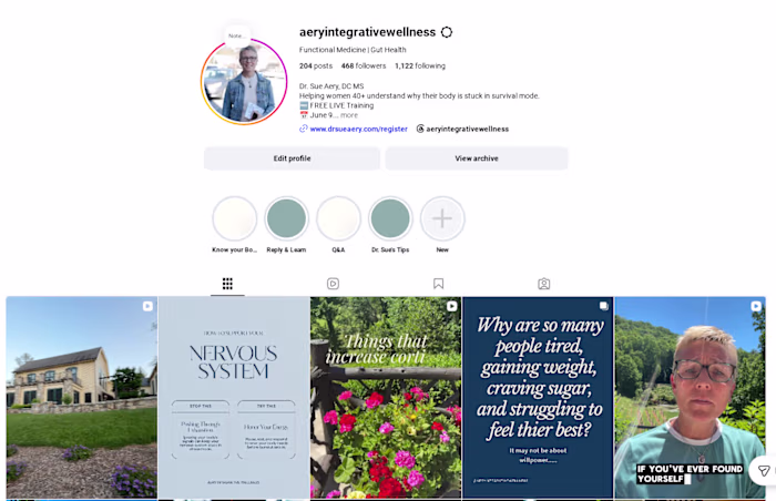 Social Media Strategy & Content Management for Wellness Brands