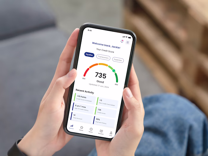 UI/UX for Gamified Credit Repair App
