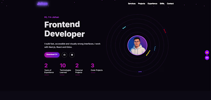 Conversion-Focused Web Experience for Tech