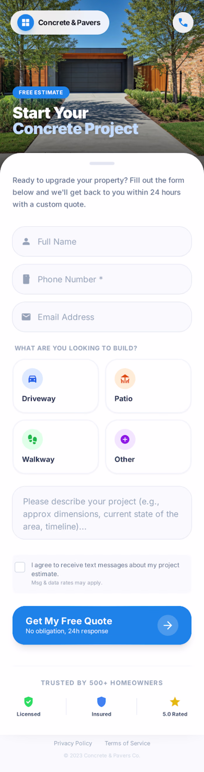 Redesigned the mobile app for