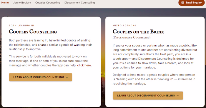 My latest web design project