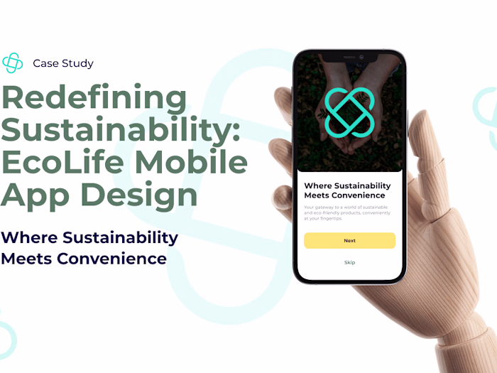 Redefining Sustainability: EcoLife Mobile App Design