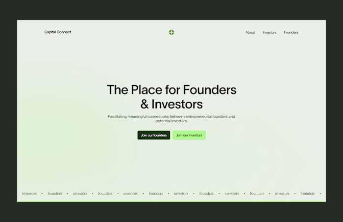 Capital Connect Website