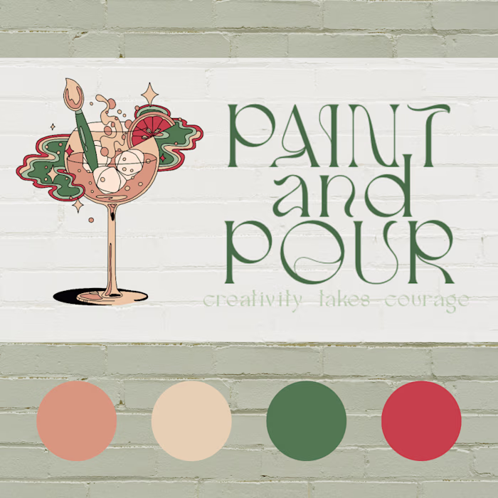 Project: Paint and Pour Brand Design