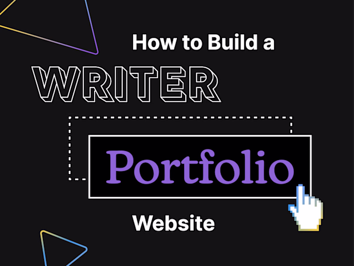 How to Build a Writer Portfolio Website